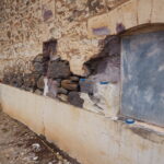 Image showing exterior of heritage building impacted by rising damp