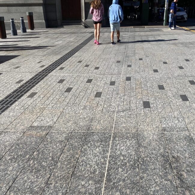 Pavement in Brisbane